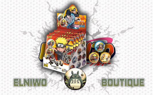 Display Naruto Kayou Badges : 6 boîtes